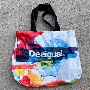 Desigual reusable shopping tote